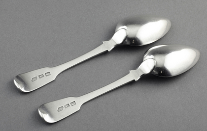 Cape Silver Tea Spoons (Pair) - JJ Vos